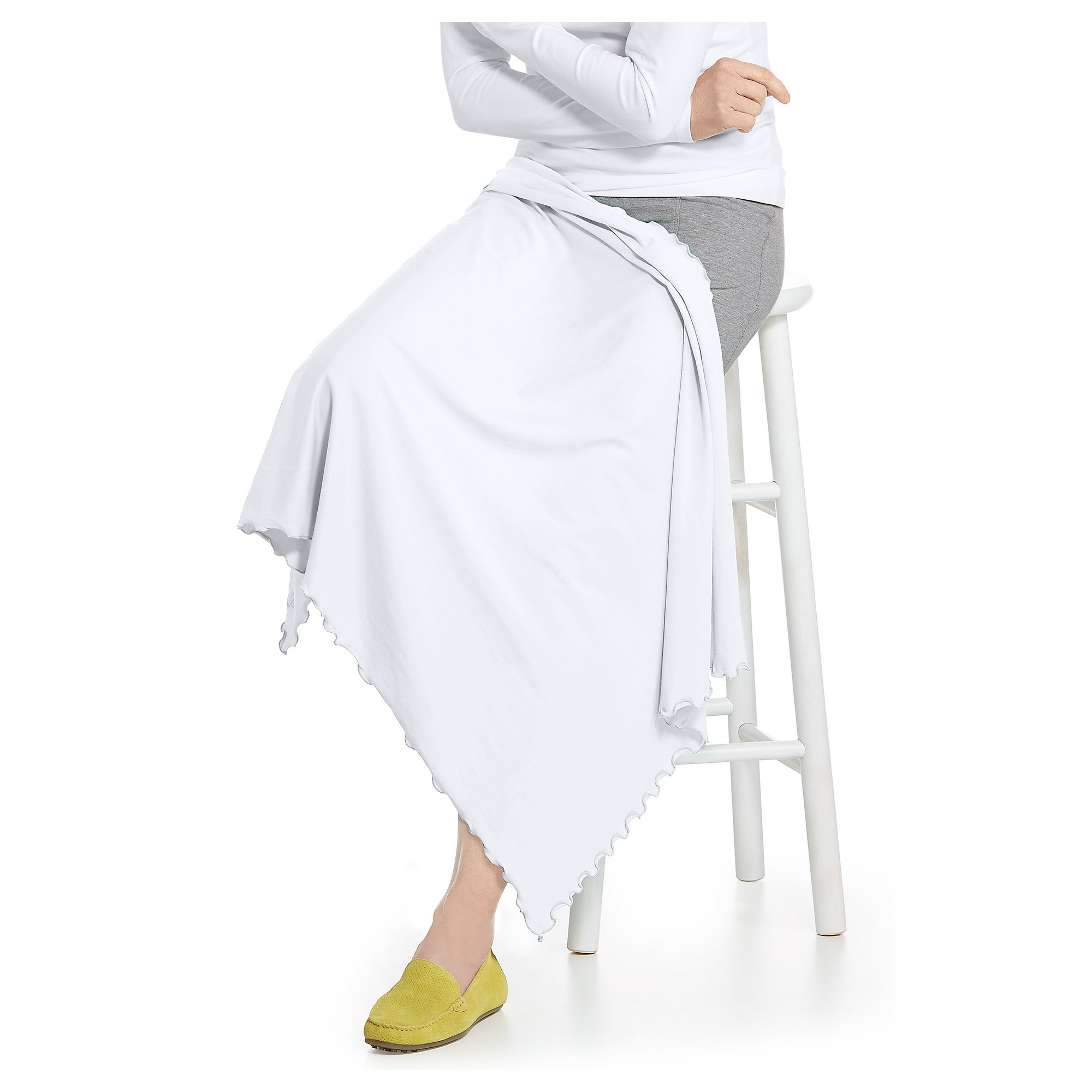 Coolibar - UV sun blanket - White